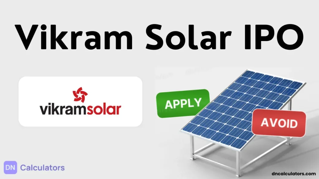 Vikram Solar Share Price NSE India 2025